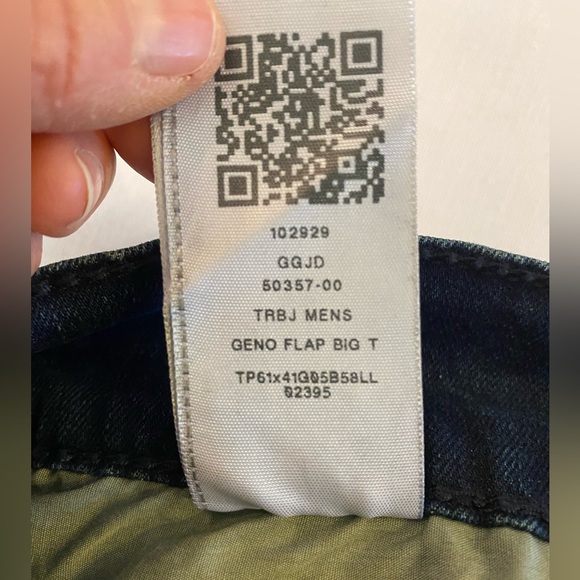 NEW True Religion Geno Flap Relaxed Slim
Jeans 36 40X33 - Picture 9 of 9